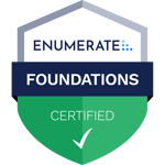 Enumerate Foundations Cert Badge
