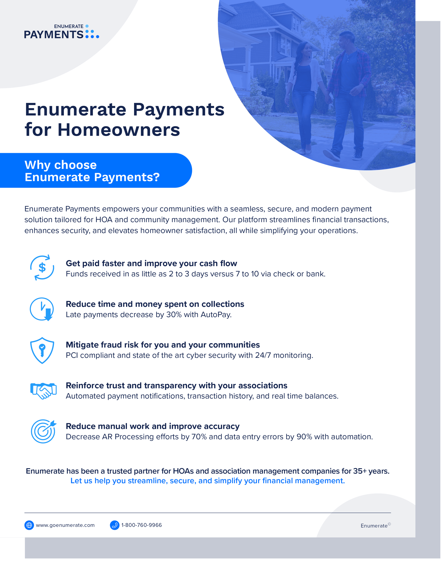 Enumerate AR Payments Sheet Mockup